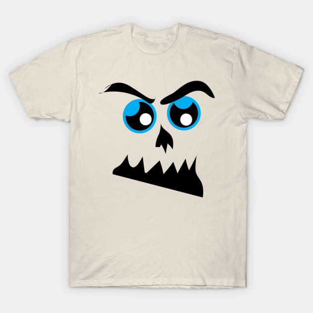 Halloween Scary Face T-Shirt by satyam012